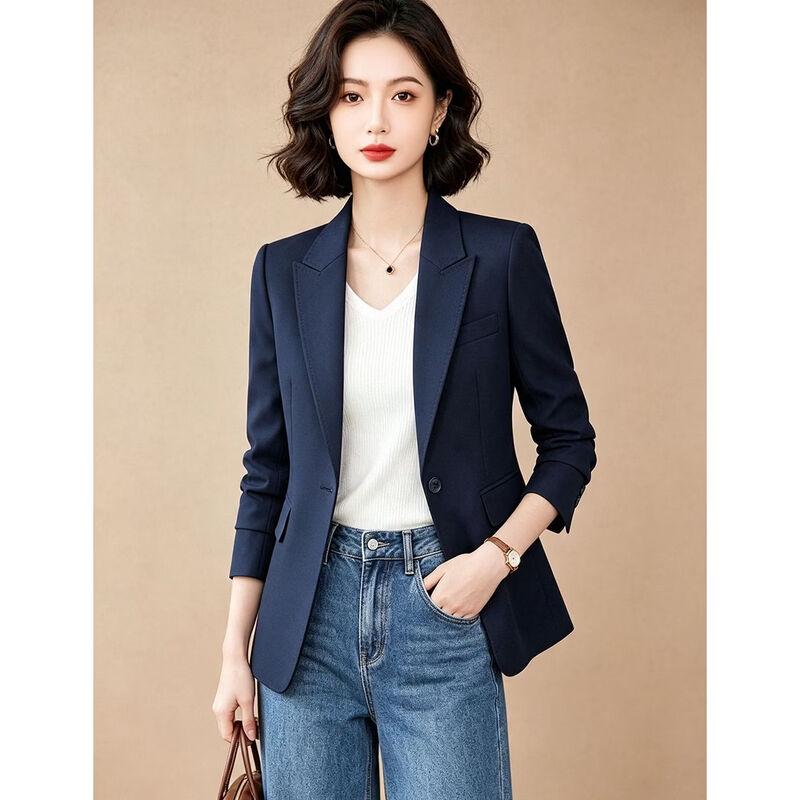EST+II Women's Single Button Slim-Fit Blazer