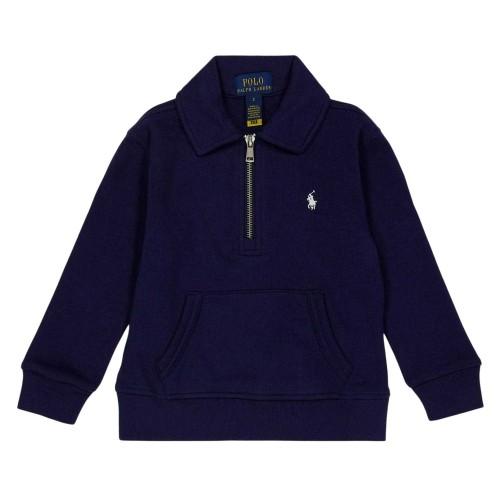Ralph Lauren Childrens/Kids Quarter Zip Regular Sweatshirt