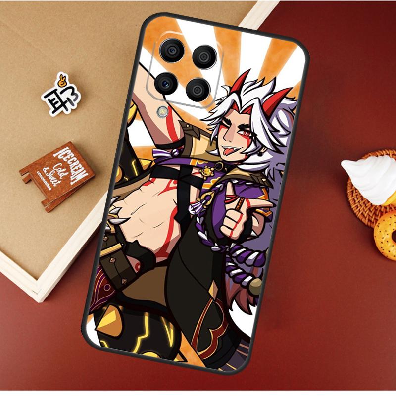 Genshin Impact Arataki Itto Case For Samsung Galaxy M16 M36 M56 M06 M52 M32 M12 M54 M34 M14 M35 M55 M15 M11 M31 M13 M53