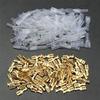50Pcs with Transparent Insulating Sleeves Spade Terminals Female/Male Crimp Terminals