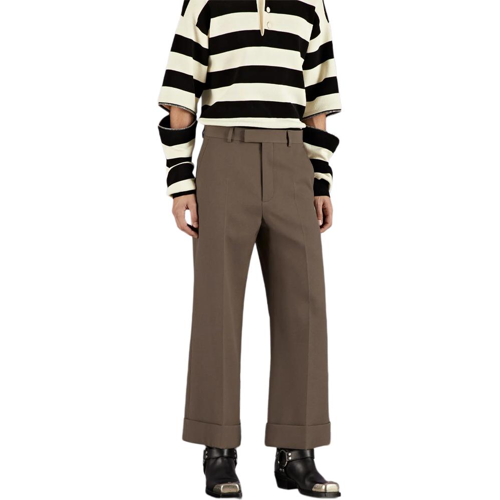 GUCCI Cosmogonie SS22 Casual Pants Men's Coffee 723677-ZAHE0-2144