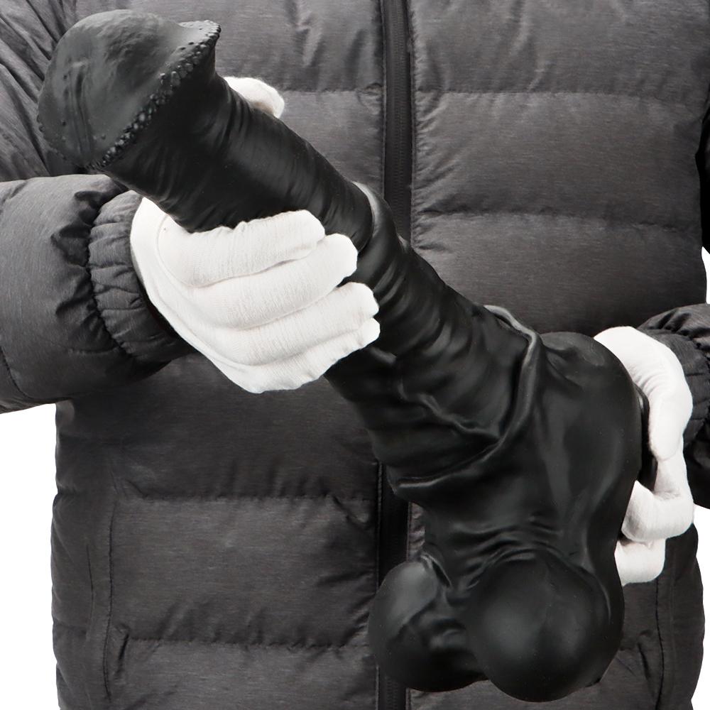 Dark Horse Silicone Dildo Oversized Anal Plug Masturbator Soft Anal Dilator Fisting Sex Toy Strap on Penis Realistic Dick