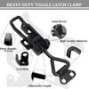 Handle Lock Metal Toggle Clamp Cabinet Box Hasp Clamps Adjustable Pull Clamp  Furniture
