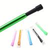 50pcs/100pcsColorful Disposable Hookah Mouth Tips, Multi-Color Universal Shisha Mouthpieces, Hygienic Anti-Cross Contamination Hookah Accessories