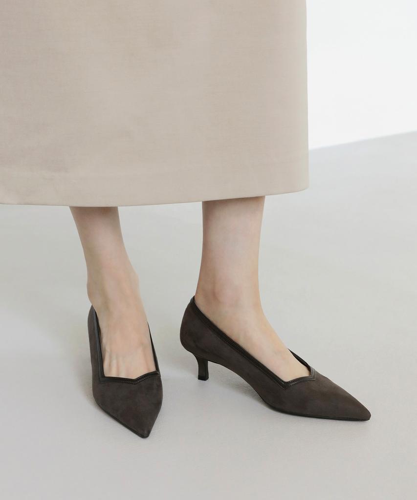 Sappun Leona Suede Pumps Heels (5/7Cm) (Type A)