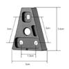 V Mount Battery Connection Plate for Cameras Metal Construction Easy Installation