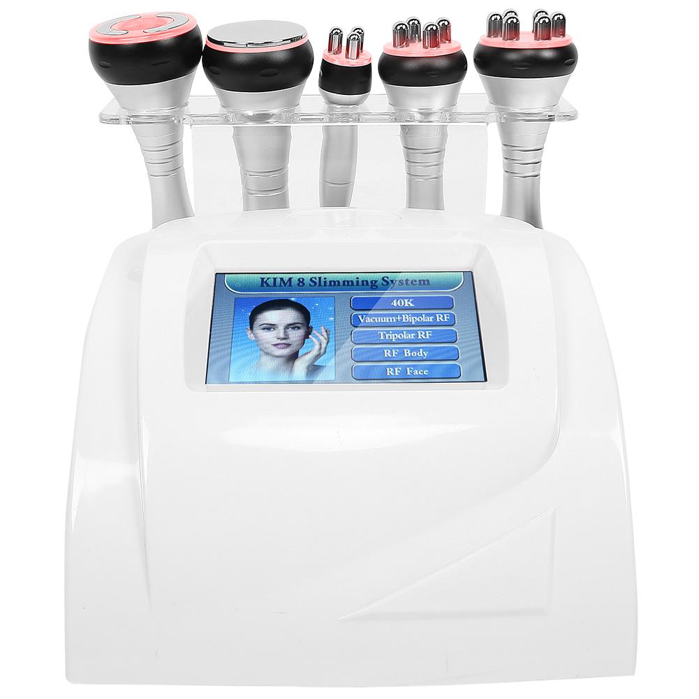 5-In-1 Ultrasonic 40Khz RF Body Slimming Machine RF Negative Pressure Body Shaping Instrument
