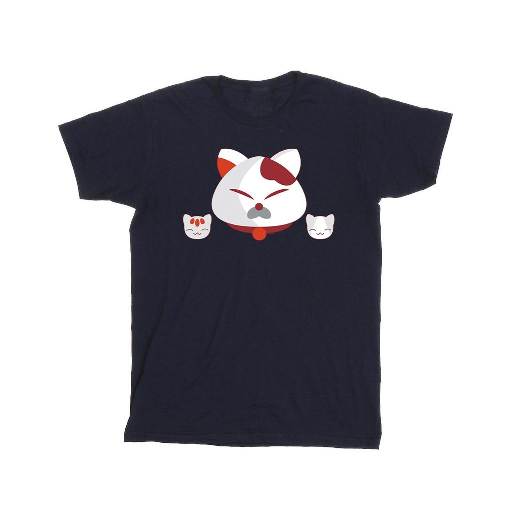 Disney Mens Big Hero 6 Baymax Kitten Heads T-Shirt
