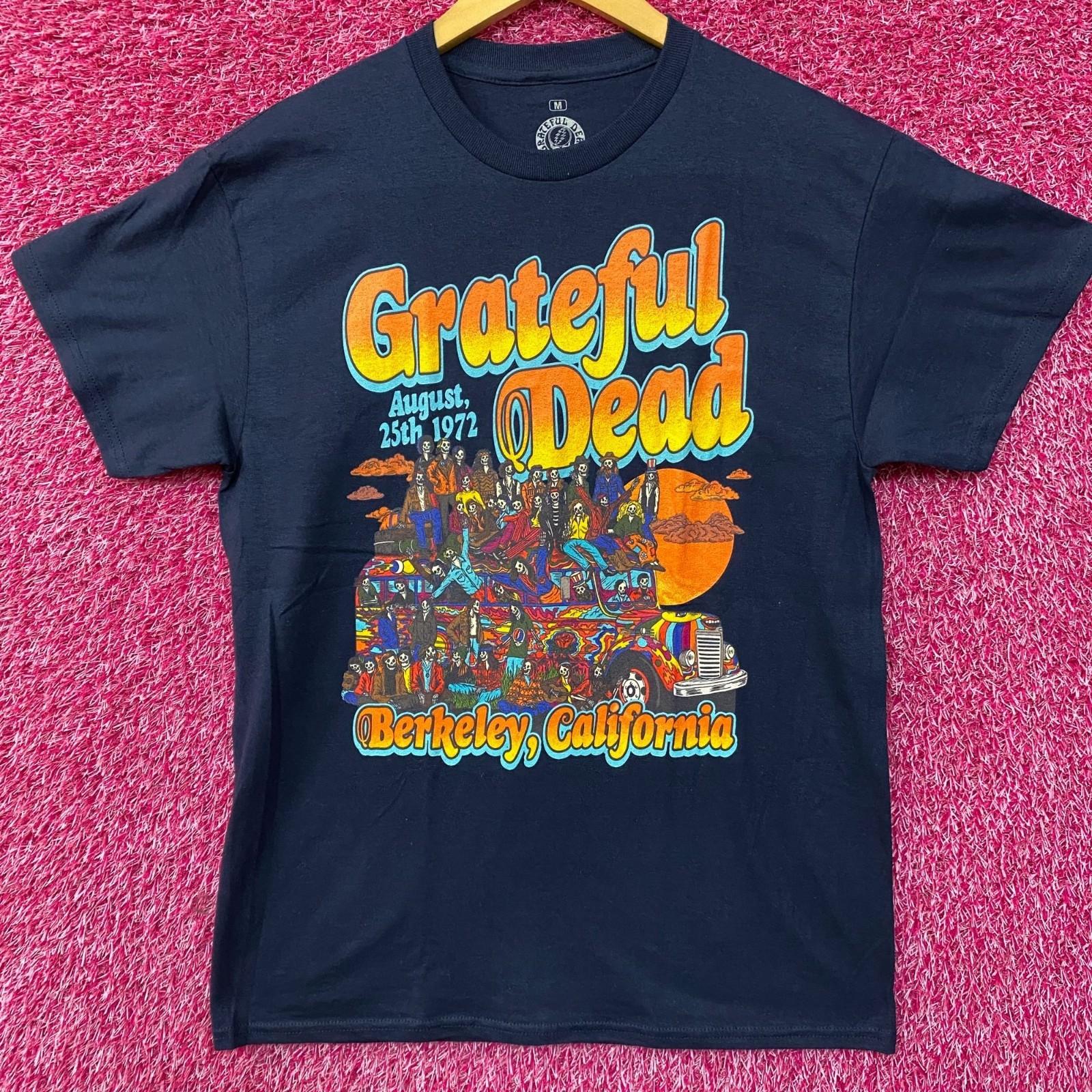 Футболка с концерта Grateful Dead в Беркли, Калифорния M