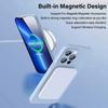 Pour Magsafe Chargement sans fil magnétique Coque de téléphone en silicone liquide Pour iPhone 16 Pro Max 11 12 13 14 15 Pro Max Coque arrière souple