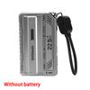 PD 20W Power Bank Casing Fiber Optic Ups Uninterruptible Power Supply For 21700 Lithium Battery DIY Power Bank Battery Box