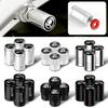 4Pcs Car Accessories Metal Badge Wheel Tire Valve Tyre Stem Caps For Skoda S Octavia Rapid Fabia VII Superb VRS KAMIQ Roomster