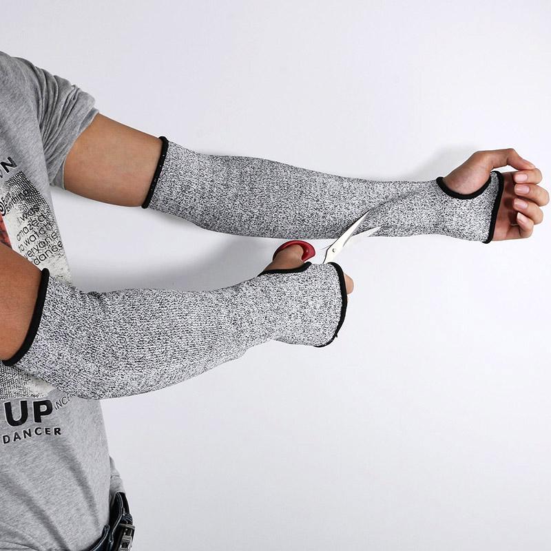 1 Pcs Outdoor Work Safety Arm Guard Sleeve Anti-cutting Protective Cut-resistant Arm Sleeve