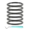 Cuchilla Extractora Cruzada para Licuadora con Anillos de Sellado de Goma Anillo de Sellado para Extractor de Jugos