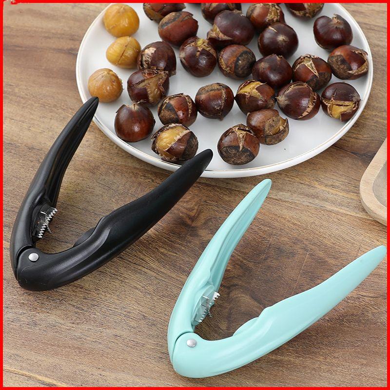 Home Chestnut Opener and Peeler: Nut Scoring Knife & Cracker Tool