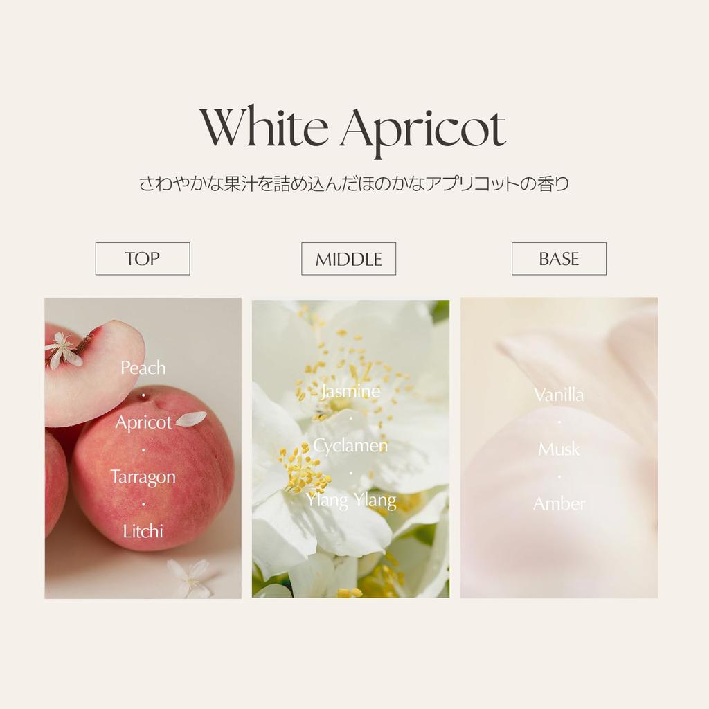 LUAFEE Official Solid Perfume White Apricot 30ml Perfume Solid Perfume Gift Present Birthday Gift (Luape) / / / / / Women's /
