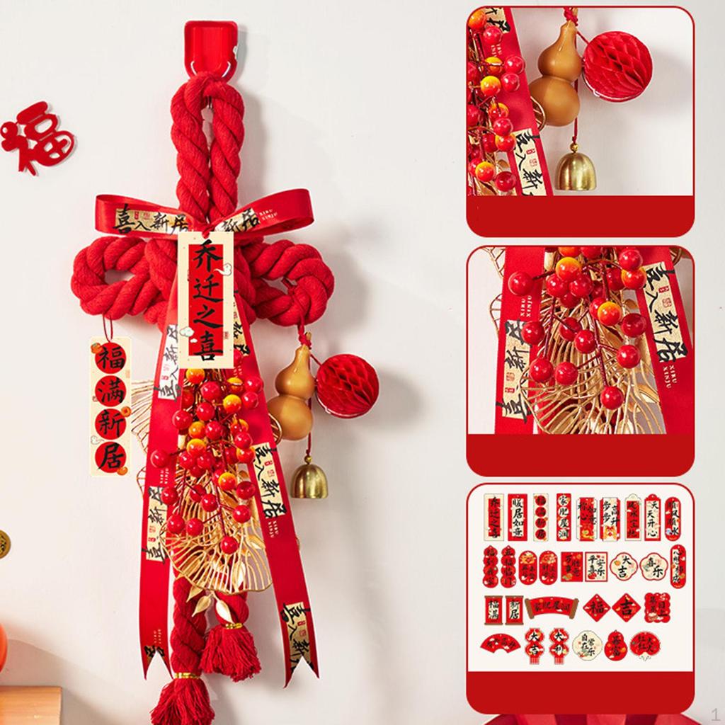 Chinese Knot Pendant Year Decorations Decoration Red Hanging Ornament for