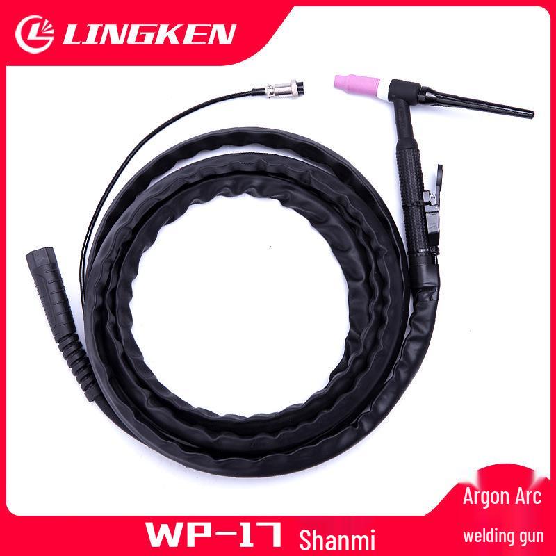 Air & Water-Cooled TIG Welding Torch WP-17/18 with QQ-150/300 Cable Assembly & Accessories