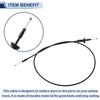 Hood Latch Release Cable for Hyundai Accent 2006-2011 No.811901E000 Engine Hood Release Cable 1 Pc