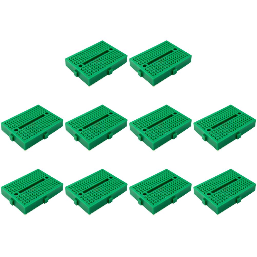 

SYB-170 Міні-макетна плата 35x47 мм без паяння для набору своїми руками (Зелений)