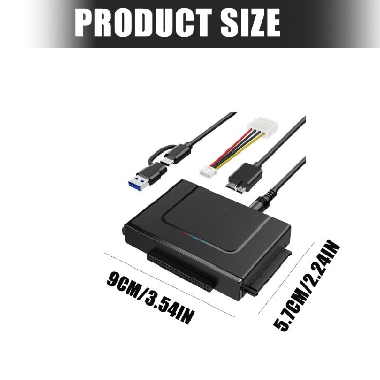 External Power USB3.0 IDE Adapter for 2.5Inch Hard Disk and Easy Operating