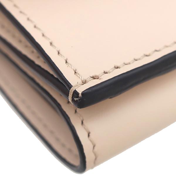 Fendi 8M0395 Roman MicroTri-fold Wallet Leather Array