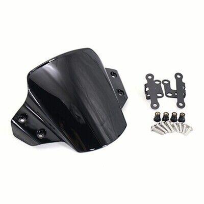 1Pc Black Motorcycle Windscreen Windshield Fit For Yamaha MT-09 2021 2022 2023