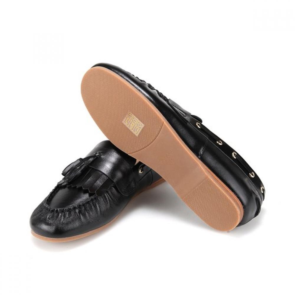 Barbara LambSkin Trendy Women S Loafer 1cm Bbj124bk