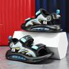Boys sandals 24 new summer children's open-toed soft-soled non-slip air-cushioned beach shoes medium and large children's sports beach shoes