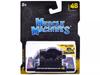 Muscle Machines 1/64 Liberty Walk Nissan GT-R R34 1990 Blackout Edition Muscle Machines LBWK Diecast Car [Parallel Import]