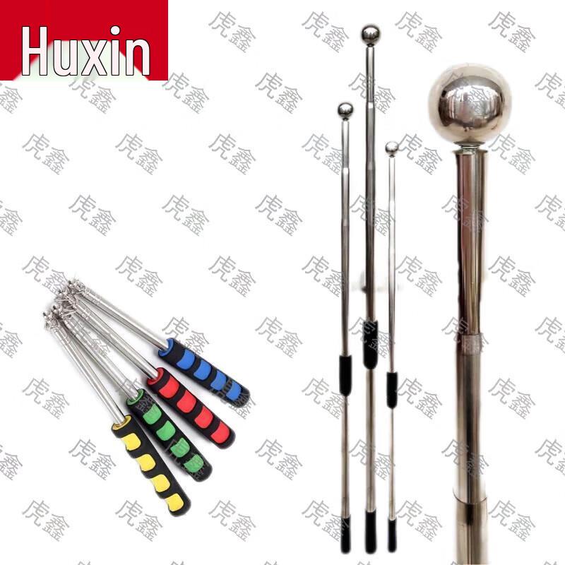 Huxin Telescopic Stainless Steel Handheld Flagpole