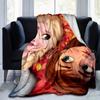 1pc Disney Frozen Elsa & Anna Selfie Throw Blanket Perfect for Home Decor, Couch Cover, Outdoor, Gift Idea, Soft Blanket for Bed, Living Room, Travel