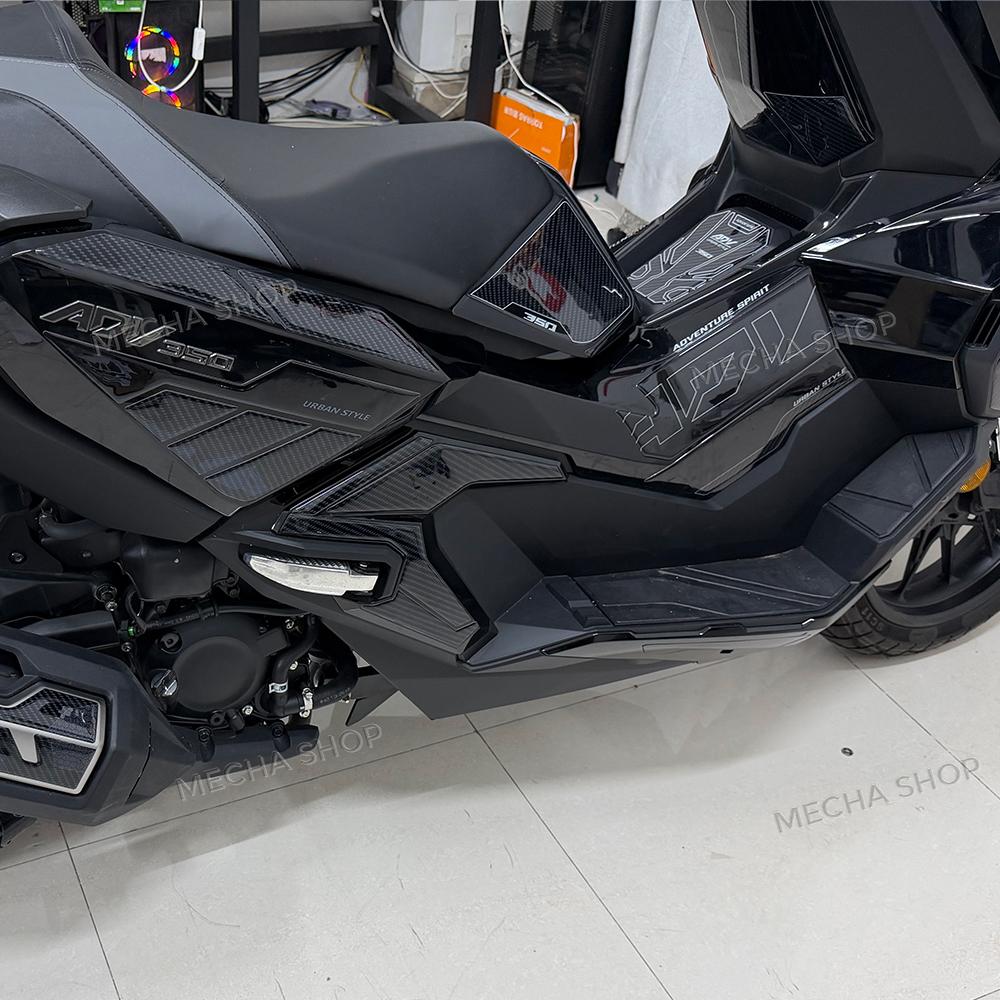 adv350 2025 Tank Pad Sticker Motorcycle Accessories For ADV 350 Fuel Tank Protection 3D Gel Decals 2022 2023 2024
