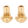 Brass Rear Axle Portal Housing Cover Set Durable Improve Performance Rear Outer Portal Housing Set for RC Car