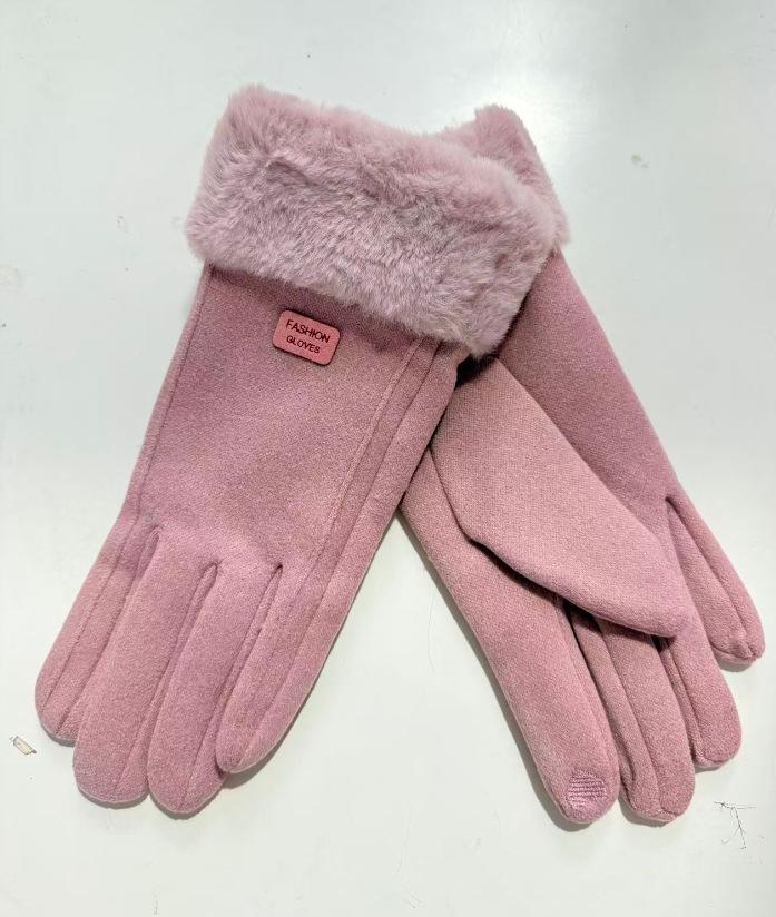 Gants femme hiver chaud équitation version coréenne velours épaissi froid et coupe-vent écran tactile hiver daim velours allemand étudiants