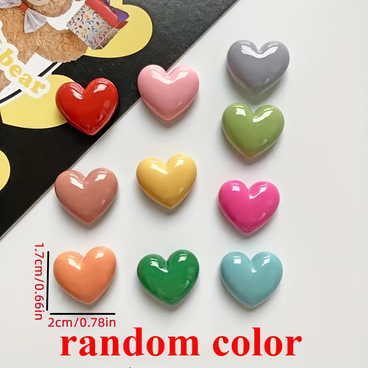 

Набір з 10 магнітів на холодильник у формі серця, Кухня, Офіс, Наліпки на дошку, Домашній декор, Різдвяні подарунки