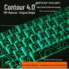 Contour Side-Printed Keycaps: Light-Transmitting, Compatible with Magnetic/Mechanical Keyboards Layout.