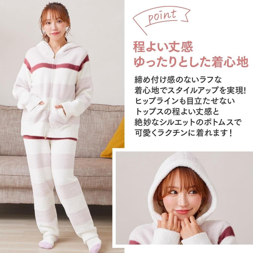 Luanna Jena Pajama Set and Women's 2-Piece (Top Pants, Pink) (QW2303)