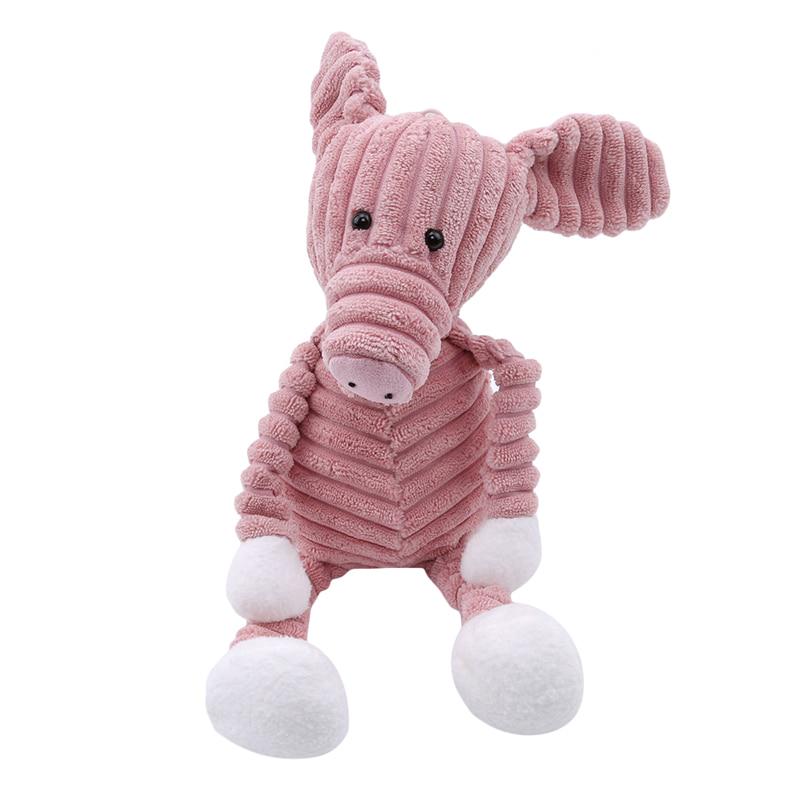 Baby Elephant Lion Fox Rabbit Pig Panda Duck Monkey Soft Stuffed Toys Cute Torest Animal Plush Toy
