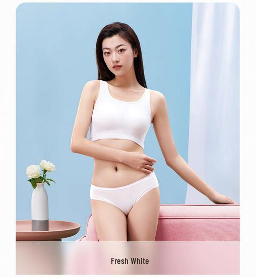 Freego Pure Cotton Disposable Underwear for Women & Men - Travel & Daily Boxer Briefs