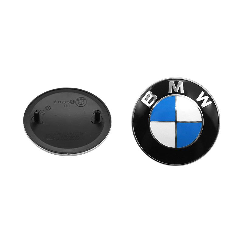 

ABS 82MM 74MM Car Front Hood Emblem Trunk Rear Badge For BMW E90 E46 F10 F30 E87 F20 G20 E60 E39 E92 F48 G01 Logo Auto Accessory 1Pcs 74mm