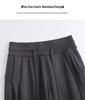Women's Dark Gray Slimming Straight-Leg Sweatpants - Spring/Fall 2025