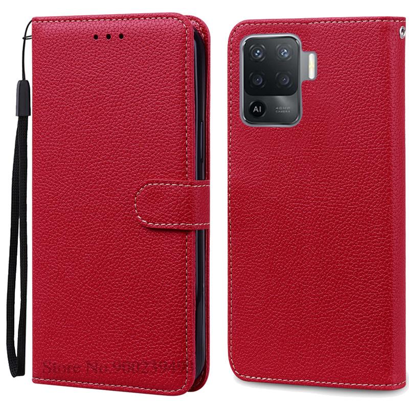 Pouzdro Reno5 Lite Pro OPPO Reno 5 Lite Pouzdro Peněženka Flipový Kryt Pro Reno5 F/Reno5 Z Pouzdro na Telefon Pro Reno 5F 5Z 5lite Kryt Fundas