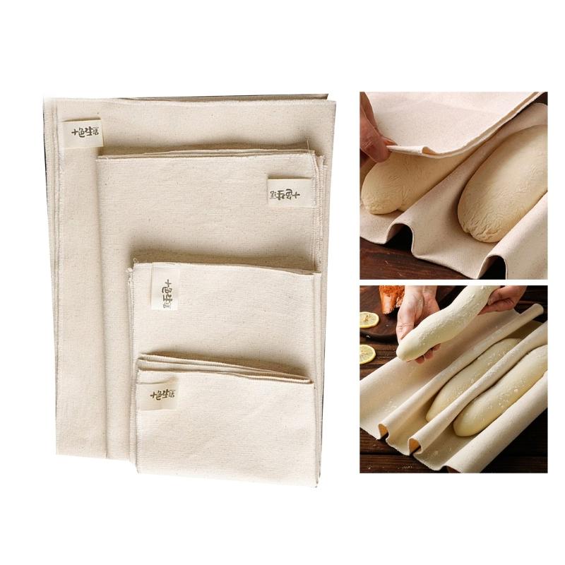 Functional Fermentation Cloth Pad Multifunctional Dough Fermenting Cloth Mats for Artistic Breads and Pastries