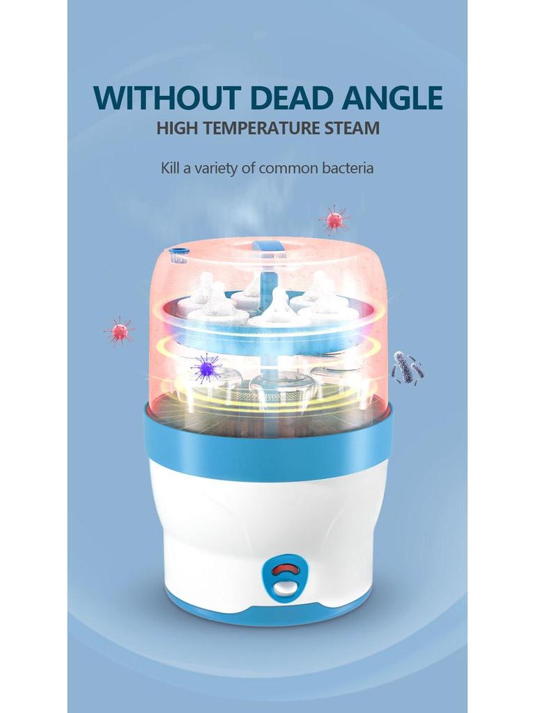 Whale Love Baby Bottle Steam Sterilizer & Nipple Disinfecting Cabinet