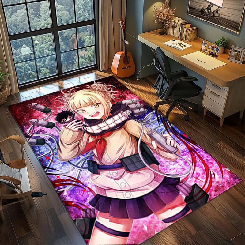 Non Slip My Hero Academia Carpet Large Washable Area Rug for Bedroom Gamer Room Decor