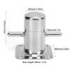 316 Stainless Steel Single Mooring Bitt Heavy Duty   Bollard Cleat Marine Hardware Accessories