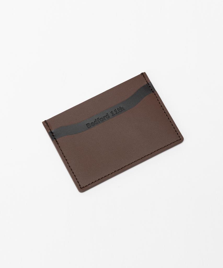 Bedford11Th Wave Pocket Card Case [2 Cowhide Colors]