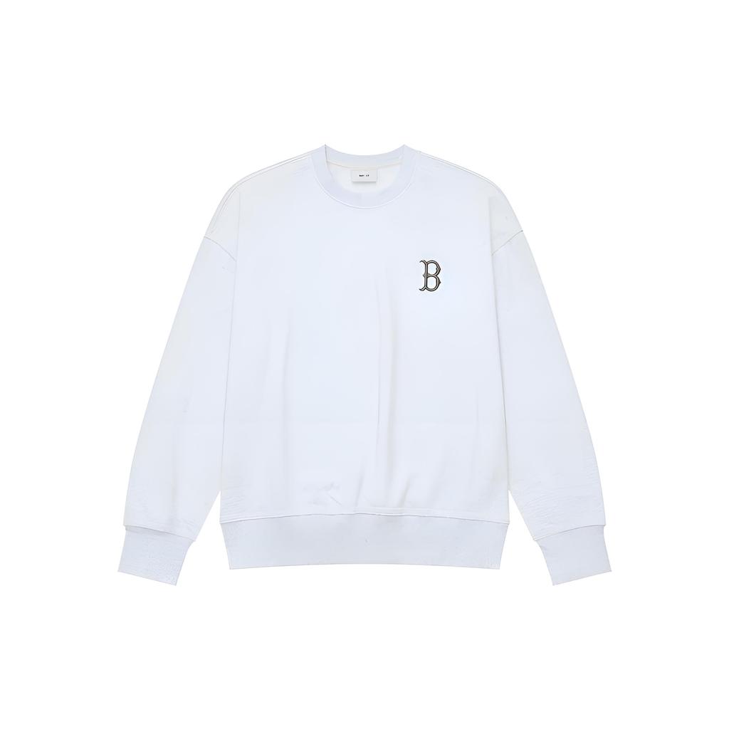 New MLB Boston Red Sox Basic Collection 25FW Sweatshirt Unisex 3AMTB3154-43MGL