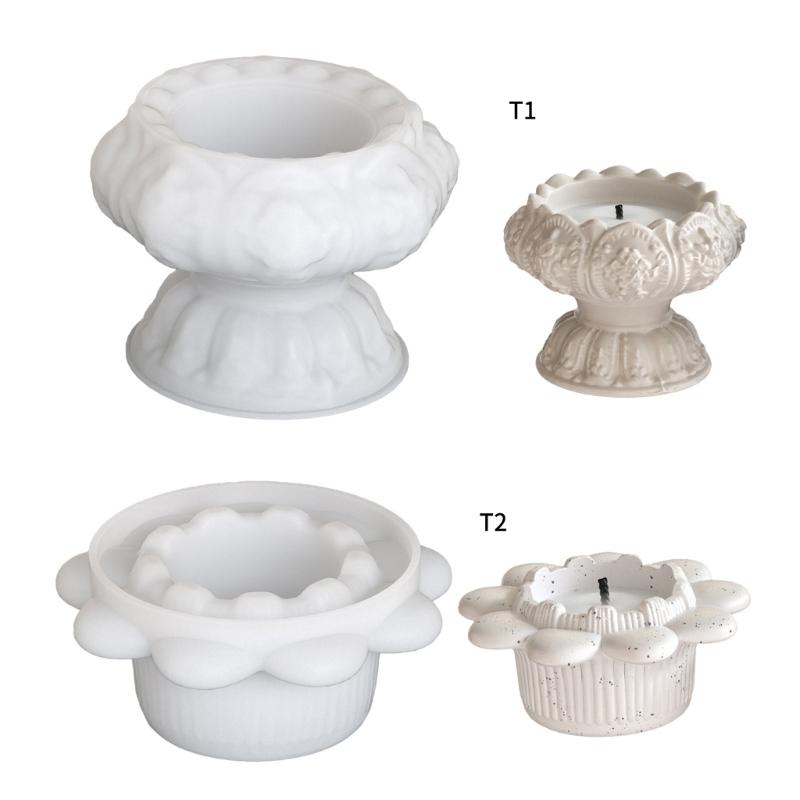 Kerzenbecherform Blumenform Teelichthalterformen Bastelformen Einzigartige Kerzenständerformen Geeignet für handgefertigtes Geschenk